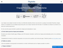 Tablet Screenshot of chapalandia.com